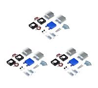 Mcnhbdgg 3 Ensemble Mini Climatiseur Kit de DIY Thermoélectrique Refroidisseur Peltier Système de Refroidissement de Réfrigération + Ventilateur pour Outil Domestique