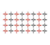 Mcnhbdgg 32 PièCes SéRies pour HéLice Avan Tinyhawk TH Turtlemode 40Mm Trou 4 Lames 1,5Mm, pour Moteur 0802 Drone de Course FPV IntéRieur