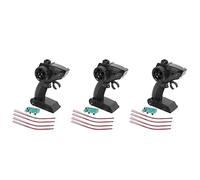 Mcnhbdgg 3X 2.4G4 CanauxSans Télécommande Transmetteur Receveur Radio Télécommande ÉMetteur avec Carte Réceptrice pour Les Voitures Télécommandées