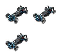 Mcnhbdgg 3X Cadre de Course de Dérive à Propulsion pour Voiture RC Miniature 1/10, Version Kit de Voiture de Dérive, Cadre RC