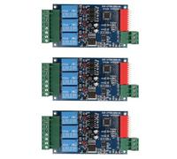Mcnhbdgg 3X Kit de Commutateur de Relais Contrôlé 3 Canaux 5A DMX512 DIY Converter Dimmer Relay