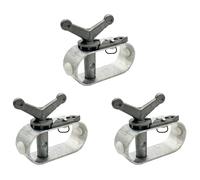Mcnhbdgg 3X Mini Tendeur de Treuil en Aluminium, Tendeur de Torsadé à la Main, Ferme de Tendeur de
