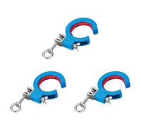 Mcnhbdgg 3X Pont de Câbles Poulie Filetage Plafond de Garage Câblage Intégré Pose de Câbles Guide- Fixation Outil Auxiliaire A
