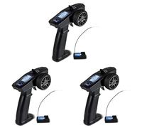 Mcnhbdgg 3X Turbo Racing 2.4G 4CH Système à Distance Affichage LCD Émetteur Radio Télécommande avec Récepteur pour RC Voiture Auto Bateau