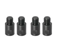 Mcnhbdgg 4 Pièces M14 à 5/8 Pouces-11 Adaptateur Meuleuse D'Angle Convertisseur de Filetage Adaptateur Connecteur D'Arbre pour Forets Diamantés