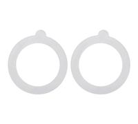Mcnhbdgg 40 Pièces Joints de Joint de Remplacement En Silicone, Anneaux D'ÉTanchéité En Silicone Hermétiques, S'Adapte Aux Pots de Mise En Conserve à Bouche Régulière