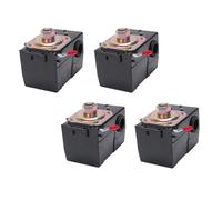 Mcnhbdgg 4Pcs Commutateur de Compresseur D'Air Commutateur de Pression Universel 95-125 Psi pour Vanne de Commande de Pompe de Compresseur D'Air