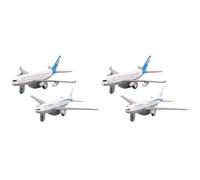 Mcnhbdgg 4Pcs Enfants Planeur Avion Avions Jouet Mini Alliage Pull Back Camouflage Avion Modèle d'avion Jouet Enfants en Plein Air Jeux