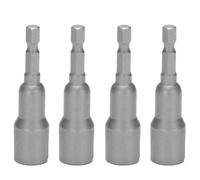 Mcnhbdgg 4Pcs Puissance Wing Nut Ensemble de Pilotes, Fente Wing Nuts MèChe Socket Tenailles Outils Set, 1/4 Pouces Hex Shank Forets pour ÉCrous Bits Panneau Vis Eye C Crochet Boulon