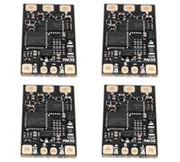 Mcnhbdgg 4X 2-4S 20A AM32 ESC AT32F421 Contrôleur de Vitesse Électronique sans Balais 32 Bits pour Moteur de Voiture RC Drone B