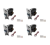 Mcnhbdgg 4X Accepteur de Pièces Diverses Fentes de Sélection à Jetons, Compatibles avec Les Mécanismes de D' et Les Distributeurs Automatiques