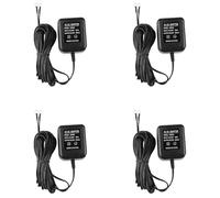 Mcnhbdgg 4X Adaptateur Secteur pour Sonnette AC, Transformateur de Sonnette 18V 500MA, Câble 10M, Sonnette à Anneau Compatible, Sonnette Vidéo Prise UE