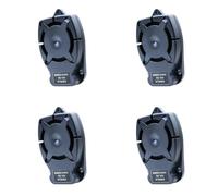 Mcnhbdgg 4X D'Alarme Sirène Buzzer 12V Six Tons 110 Points Petite Taille et Facile à Installer Haut Décibel Corps Plat de Sirène