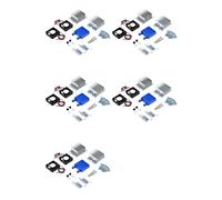 Mcnhbdgg 5 Ensemble Mini Climatiseur Kit de DIY Thermoélectrique Refroidisseur Peltier Système de Refroidissement de Réfrigération + Ventilateur pour Outil Domestique