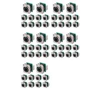 Mcnhbdgg 50 Pièces de Prise de Châssis Ethercon Rj45, Connecteur Traversant Ethercon NE8FDP, Prise de sur Panneau RJ45 Cat5 Série D
