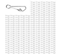 Mcnhbdgg 500 Pcs de PêChe Crochet Snap de PêChe Pivot Snap Ligne de Crochet Connecteur Carp de PêChe S'Attaquer L-15Mm
