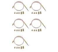 Mcnhbdgg 5Ensemble 60 cm Cuisinière à Gaz Thermocouple Chauffage Partie Brûleur Universel Cheminée Remplacer Adaptateurs Contrôleur de Température Numérique