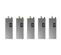 Mcnhbdgg 5X Émetteur VTX FPV 1.2G 1.3G 1.6W 8CH 0.1mW/25mW/800mW/1600mW Émetteur VTX pour Modèle RC de Drone FPV Longue Portée