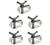 Mcnhbdgg 5X Mini Tendeur de Treuil en Aluminium, Tendeur de Torsadé à la Main, Ferme de Tendeur de