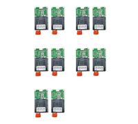 Mcnhbdgg 5X Module Émetteur-Récepteur Optique TTL pour Drone, Interface FC RX/TX/AV/VCC/GND, 40 Km UART/SBUS vers Terminal Fibre Optique.