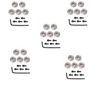 Mcnhbdgg 5X Palier Bit de Routeur Ensemble de Roulements de TêTe de Coupe Kit D'Accessoires pour Roulements à Billes IntéRieur 4.76mm ExtéRieur 12.7mm