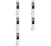 Mcnhbdgg 5X Testeur de Qualité de L'Eau Numérique TDS EC Meter 0-9999 PPM Plage de Mesure Testeur de Température de Pureté de L'Eau