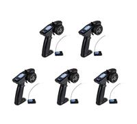 Mcnhbdgg 5X Turbo Racing 2.4G 4CH Système à Distance Affichage LCD Émetteur Radio Télécommande avec Récepteur pour RC Voiture Auto Bateau