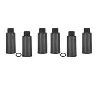 Mcnhbdgg 6 Pièces Bouchon de Bouchon D' Compresseur D'Air Pièces D'Artisan pour E100087 Filetage Noir M15 1.50mm Artisan Compresseur D'Air