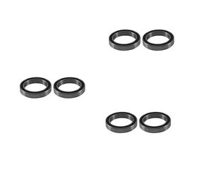 Mcnhbdgg 6Pcs Roulement Une Billes en Céramique Fit Rotor Bb30 / Pf30 / BB 386 / BB Droite Pédalier