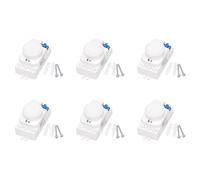 Mcnhbdgg 6X 5.8GHz HF Système LED Micro-Onde 360 Degrés Détecteur de Mouvement du Corps du Commutateur de Capteur de Mouvement