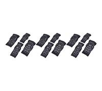 Mcnhbdgg 6X Ensemble D'équipement de Protection pour Enfants Coudières Souples pour Enfant Genouillères pour Vélo D'équilibre Planche à Roulette Trottinette à roulettes,S