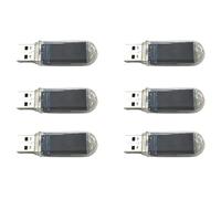 Mcnhbdgg 6X Mini Machine de Minage USB V2 74KH/S USB BTC Crypto Miner Solo Lottery Miner BTC Solo Miner avec Écran