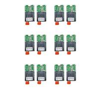 Mcnhbdgg 6X Module Émetteur-Récepteur Optique TTL pour Drone, Interface FC RX/TX/AV/VCC/GND, 40 Km UART/SBUS vers Terminal Fibre Optique.