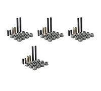 Mcnhbdgg 72X Kit de Réparation de Manchon de Douille de Bras de Commande Supérieur/Ressort Inférieur pour Chariot de Golf Précédent de Voiture de Club 102289901