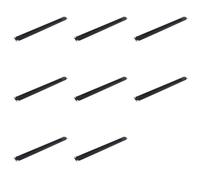 Mcnhbdgg 8 Pièces 1U 19 Pouces Rack Mount Plaque D'Obturation en Rack Blanc Brosse Réseau Panneau Serveur Armoire Gestion des Câbles
