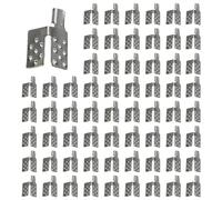 Mcnhbdgg Connecteur de Pince de Film Thermique en 160 PièCes, Accessoires de Pince en Argent Plaqué Cuivre pour Plancher Chaud, Pince de Film de Chauffage par le Sol