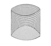 Mcnhbdgg Filet à Foin pour en Balles Rondes - Design en Nylon sans Nœuds, Taille 6x6 Pieds, Idéal pour Une Utilisation en Extérieur, Réduit Le Gaspillage de Foin.