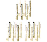 Mcnhbdgg Kit de 18 Stylos Rétractables pour Tournage sur Bois, Stylos à de 8 mm avec Recharges, Fournitures de Tournage pour la Fabrication de Stylos en Bois.