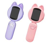 Mcnhbdgg Microscope Portable avec Écran LCD de 2 Pouces pour Enfants, Doté de 8 Lumières LED, Mini Microscope pour Enfants.