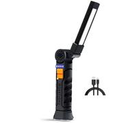 Mcnhbdgg Nouvelle Lampe de Poche à LED de COB Portable LANTE MAGNÉTÉ Lampe de CAMPIN