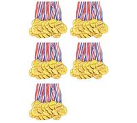Mcnhbdgg Paquet de 150 Médailles de Gagnant en Plastique Doré pour Enfants - Parfait pour Le Sport, la Compétition et Les Cadeaux de Fête