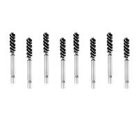 Mcnhbdgg Tête de Club de Golf Brosse Hosel Brosse de Club de Golf Brosse Métallique Outil de Nettoyage Perceuse électrique Brosse Métallique pour Fer et Bois, 8Pcs