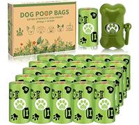 McNory Sacs Ramasse Crottes, 520 Sac Chien Déjection avec Distributeur de Sac, 26 Rouleaux Sacs de Caca de Chien Sacs de Merde compostables Extra Épais Sacs en Mélange D'amidon de Maïs, étanches