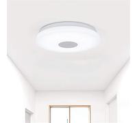 MCNUSS Plafonnier LED Compatible Avec Amazon Alexa Et Google Assistant, Plafonnier Intelligent Wifi Pour Chambre D'enfants De Salon, Luminosité Réglable
