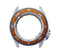 MCNVNEFSAW Boîtier de montre for homme NH35/NH36, 40,5 mm, verre saphir, boîtier en acier inoxydable, compatible for les mouvements NH34/NH35/NH36, compatible for bracelets 22 boîtier de montre