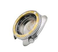 MCNVNEFSAW Boîtier de montre for SKX6105 NH35 adapté for NH36 7S26 mouvement automatique verre saphir boîtier plongée boîtier de montre(S05,Mineral Glass Case)