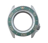 MCNVNEFSAW Boîtier NH35 42 mm for montres for hommes, boîtier en acier argenté, compatible for les NH34, NH36, verre saphir, bracelet de 22 boîtier de montre(3 Matte silver)