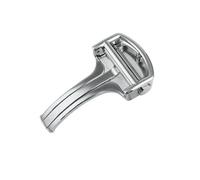 MCNVNEFSAW Boucle déployante en acier inoxydable for montre for Cartier Blue Balloon, boucle for ceinture de réservoir for Santos Pasha, boucle for nœud, accessoires Fermoir(Silver,14mm)
