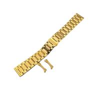MCNVNEFSAW Bracelets De Montre En Acier Inoxydable For Montres, For Seiko Casio Omega Compatibles For Toutes Les, Argent, Or, 18, 20, 21, 22, 24 Mm bracelet de montre(Full gold,12mm)