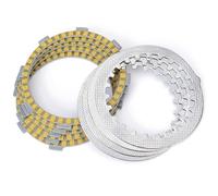 MCNVNEFSAW Disque d'embrayage en acier, plaque de friction, compatible for Yamaha XT125R XT125X XTZ125 K/K XYZ125 YBR125 EK ED 598-16321-01 5 5RM-E6324-00 4 Disque de friction d'embrayage